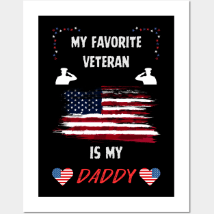 veteran daddy Posters and Art